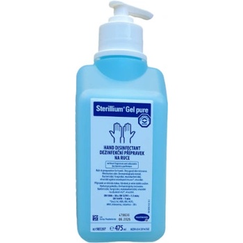 Sterillium gel pure lahvička s dávkovací pumpičkou 475 ml