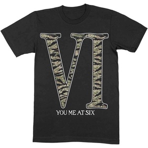 You Me At Six Camo VI Black M Риза (YMASTS04MB02)