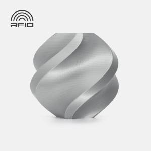Bambu Lab PLA филамент Bambu Lab PLA Basic, 1.75 mm, 1.0 kg, Silver 10102, Refill