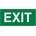 Cedulka plastová - Exit
