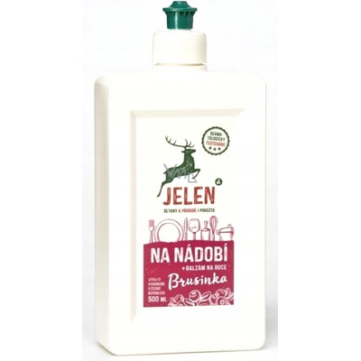 Jelen Tekutý prostriedok na umývanie riadu Brusinka 500 ml