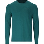 ENDURANCE Мъжка спортна тениска ENDURANCE Abdon Melange L/S Tee Sport shirt - Dark Sea - размер XL (216-4580-0714)