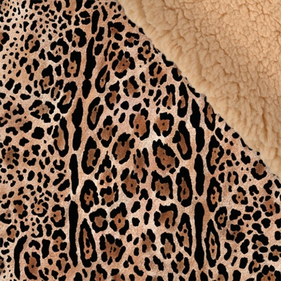 Takoy Zimní softshell s béžovým beránkem premium 20000 / 10000 leopard