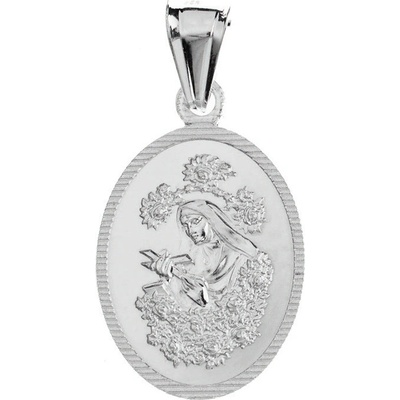 Argento Strieborný prívesok sv. Rita 85815