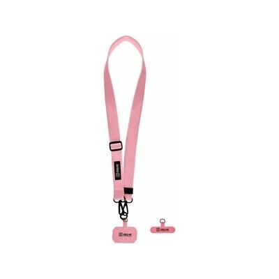 Popruh OBAL:ME NeckTag Ribbon na Telefon Pink 143784 – Zboží Mobilmania