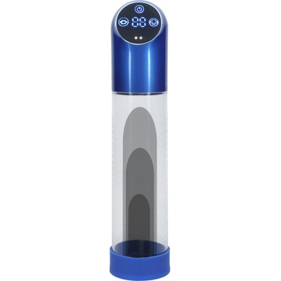 Shots PUMPED Automatic Waterproof Pump Metal Blue - elektrická vakuová vodní pumpa