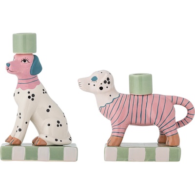 Bloomingville Doglie свещници за класически свещи, 2 бр (82063005)