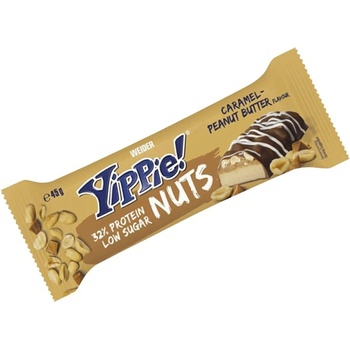 Weider Yippie Nuts bar [45 грама] Фъстъчено масло с карамел