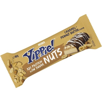 Weider Yippie Nuts bar [45 грама] Фъстъчено масло с карамел