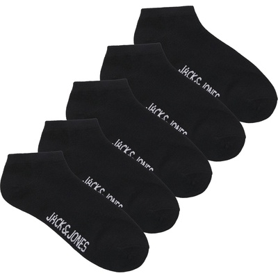 Jack and Jones Детски чорапи Jack and Jones Dongo Socks 5-Pack Childens - Black