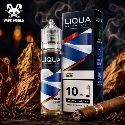 Liqua Mix&Go Cuban Cigar 10 ml