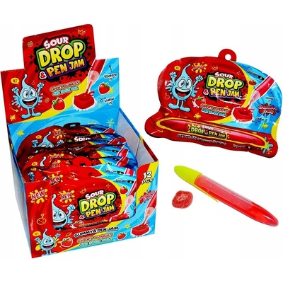 Profisa Sour Drop Pen Jam Gelové 660 g