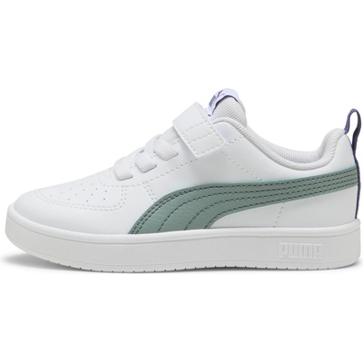 Puma detská voľnočasová obuv Rickie AC+PS biela,modrá,zelená