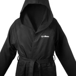 GymBeam Бързосъхнещ халат за баня Black XL