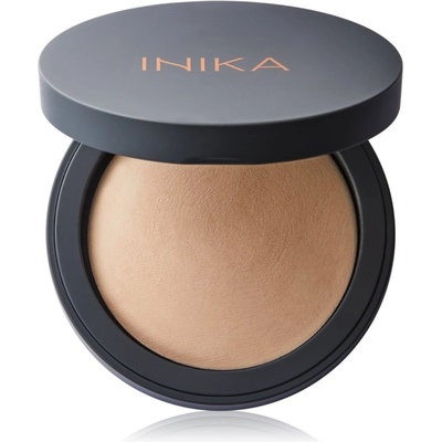 INIKA Organic Baked Mineral Foundation компактна минерална пудра цвят Strength 8 гр