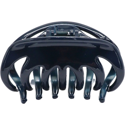 Skřipec na vlasy z pružného plastu Barva: vínově červená – Hledejceny.cz