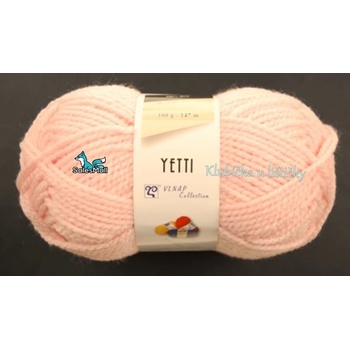Vlnap Příze Yetti 52070- růžová