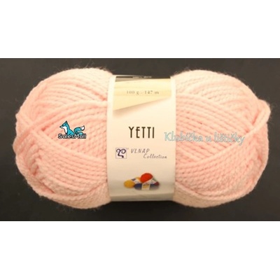 Vlnap Příze Yetti 52070- růžová
