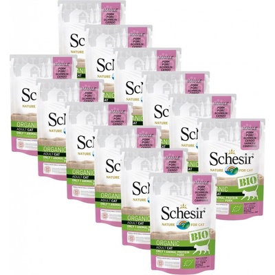 Schesir Cat bio bravčové 12 x 85 g