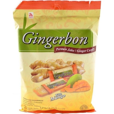 Gingerbon Zázvorové bonbony mángo 125 g
