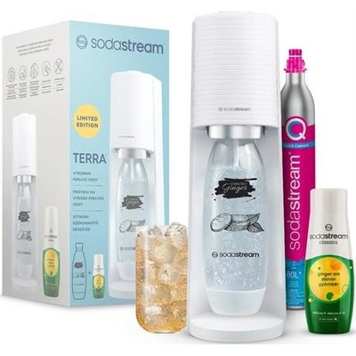 SodaStream Terra White Ginger Ale Megapack