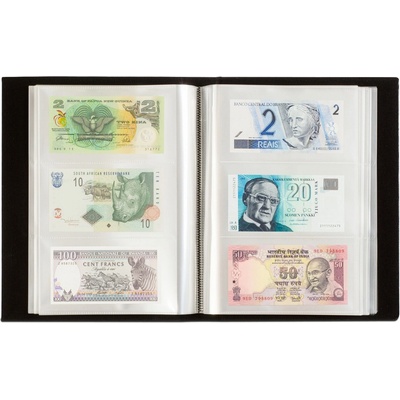 LEUCHTTURM Album na 300 bankovek černé – Sleviste.cz