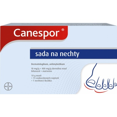 Canespor sada na nechty ung.der.1 x 10 g