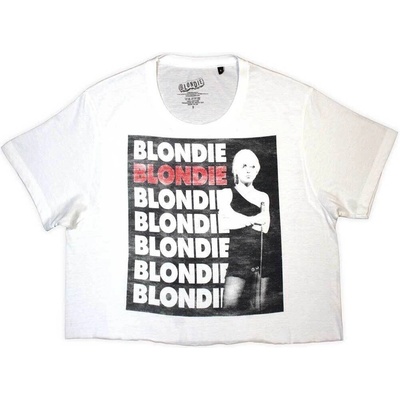 Blondie Stacked Logo White M Дамски Риза (BLDCT40LW02)