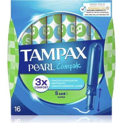 Tampax tampony Pearl Super tampony 16 ks – Hledejceny.cz