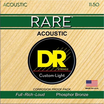 DR Strings RPML-11 3 Pack Струни за акустична китара (RPML-11-3PK)