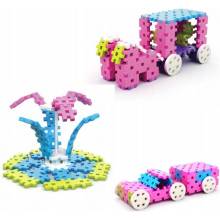Meli Stavebnica Constructor Pink Travel 500 dielikov