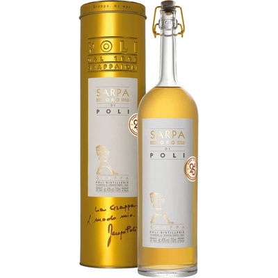 Jacopo Poli Grappa Sarpa Barrique di Poli 40% 0,7 l (tuba)