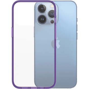 Panzer Калъф PanzerGlass - ClearCase, iPhone 13 Pro, прозрачен/лилав (5711724003370)