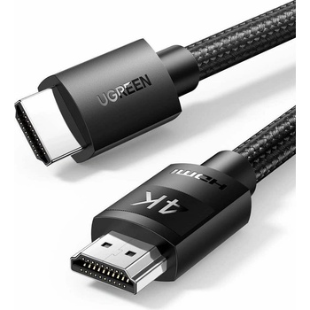 UGREEN Високоскоростен 4K HDMI към HDMI кабел (черен) - Ugreen 4K HDMI 2.0 Male To HDMI Male Cable (500 см) (HD119 (UGR1074BLK))