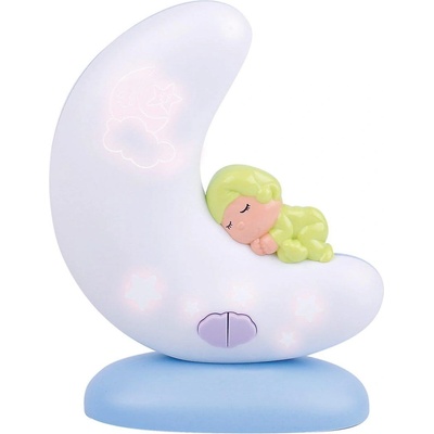 Kaichi Мултифункционална нощна лампа Kaichi - Луна, синя (KAYLAMP25KA303)