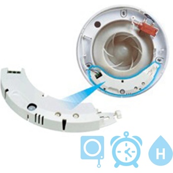 Image 1 of Airflow Developments Контролен модул с издърпващ се превключвател, хигростат и HTM таймер за iCON вентилатори (5338)