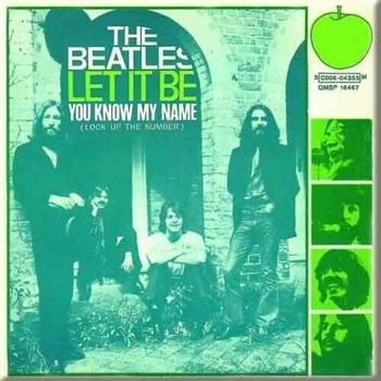 The Beatles Let it Be/You Know my Name Магнит (BEATMAG30)