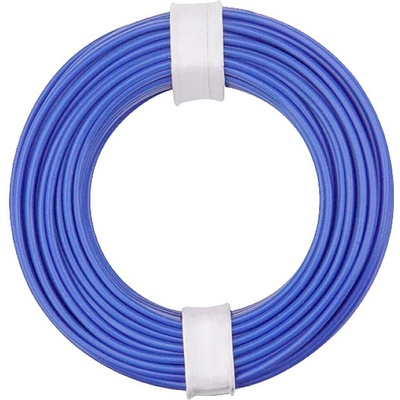 Donau Elektronik 150-012 lanko/ licna 1 x 0.50 mm², modrá 10 m
