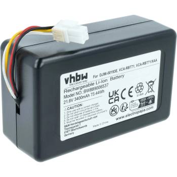 VHBW Батерия за Samsung Powerbot R7040, DJ96-00193E, 3400 mAh (4065705749834)