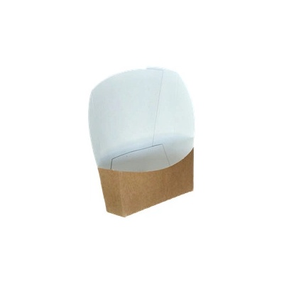 ECOFOL Papírová kapsa na tortillu 11x4x4 cm hnědá bal/250 ks
