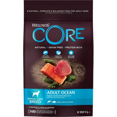 Wellness Core Adult Ocean Medium & Large Breed Salmon & Tuna 10 kg