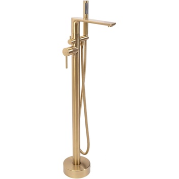 Image 1 of Rea Cмесител-свободно стоящ Rea Flores Gold Brush (REA-B2713)