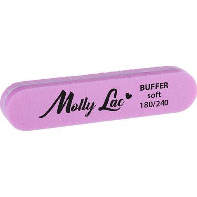 MOLLY Leštiaci blok na nechty SOFT MOLLY LAC rovný