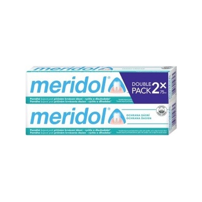 MERIDOL OCHR. ĎASNÉ A Bielenie 2 x 75 ml