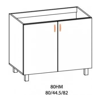 Image 1 of Мебелна фабрика НОВ ДОМ - гр. Ямбол Долен шкаф за мивка Паула (4274)