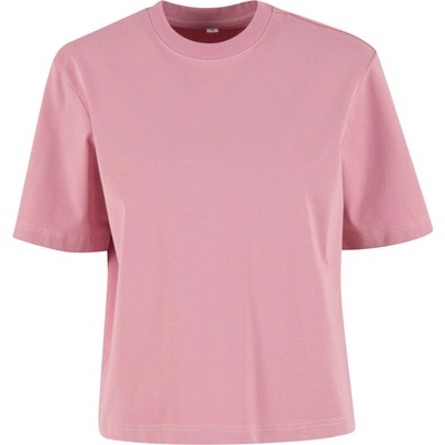 Build your Brand Tričko Sorona BY 369 těžké krátký rukáv dámské COT560369aa504 dusty pink