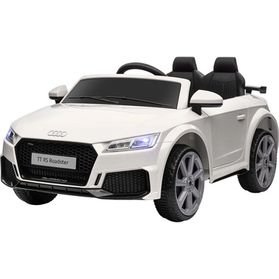 HOMCOM Dětské elektrické auto Audi TT RS Roadster bílá