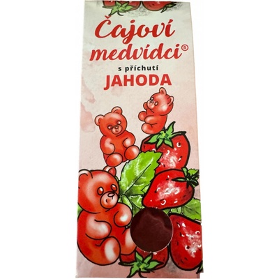 Lipoo čajoví medvídci Jahoda 50g