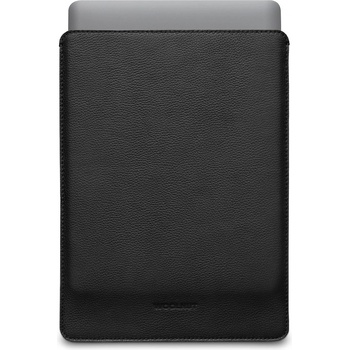 WOOLnut Leather Sleeve for 13-inch MacBook Pro & Air - Black (k-WNUT-MBP13-S-102-BK)