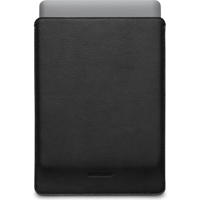 WOOLnut Leather Sleeve for 13-inch MacBook Pro & Air - Black (k-WNUT-MBP13-S-102-BK)